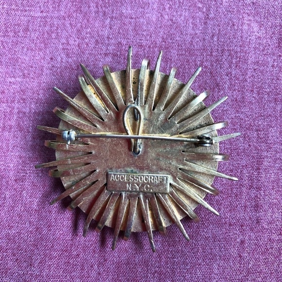 Rare Antique Maltese Cross movable pieces brooch - Picture 5 of 11